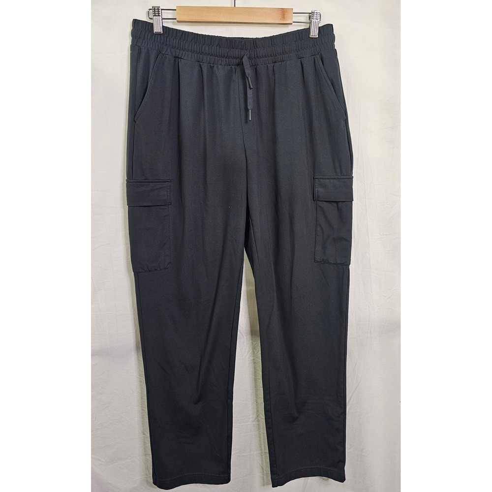 Mondetta Performance Luxury Mens Cargo Jogger Pants Gray Large L